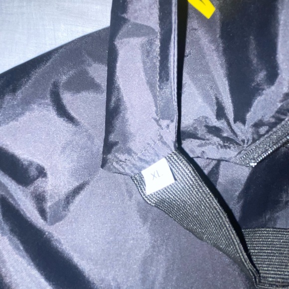 THE BULLDOG AMSTERDAM VINTAGE PACK AWAY WITH  STRAP BLACK WINDBREAKER - Picture 13 of 16